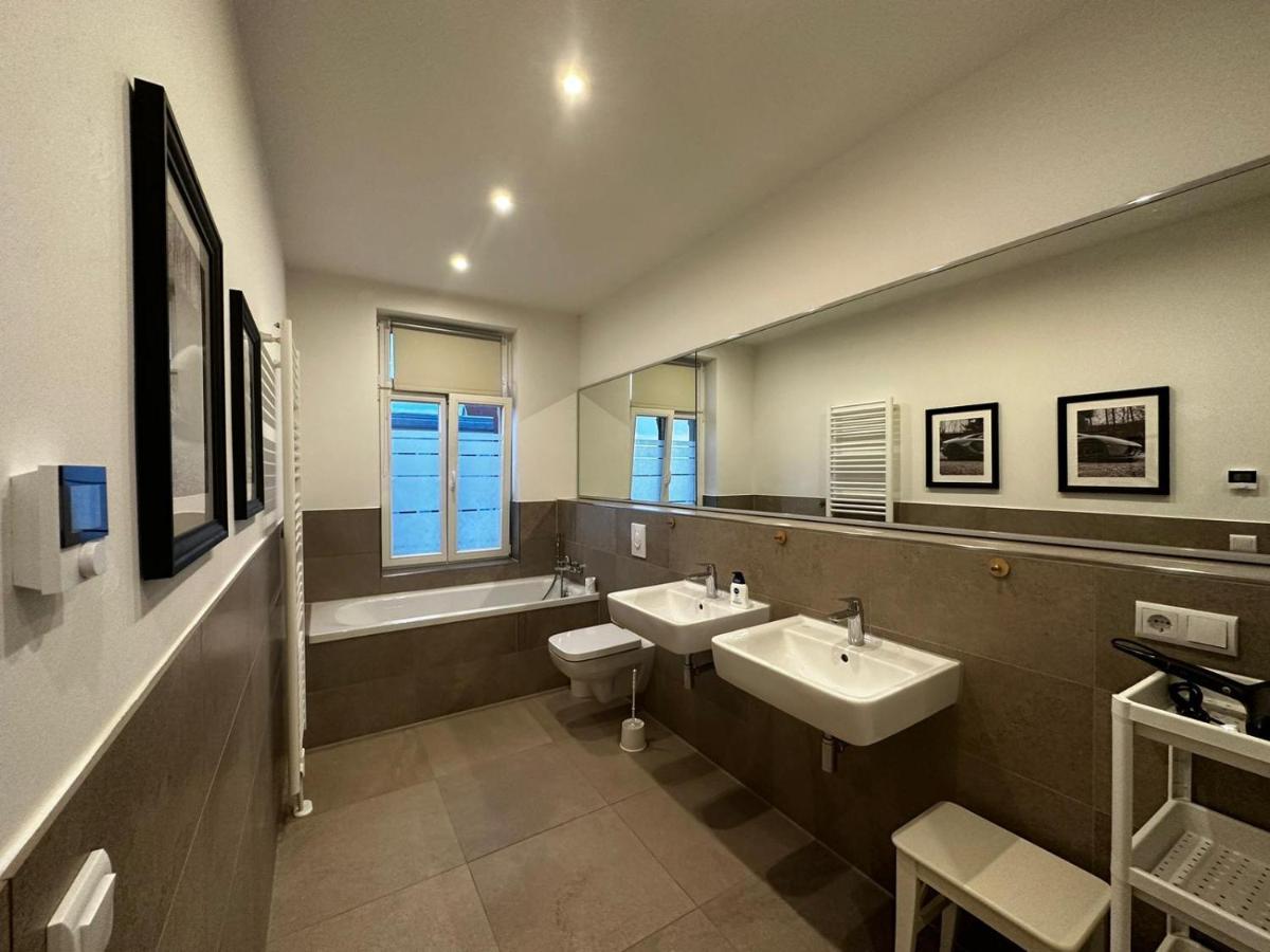 Nr 14 - Hochwertiges 3 Zimmer Maisonette Appartment Mit Grosszugigen Wohnbereich Und Balkon Leipzig Bagian luar foto