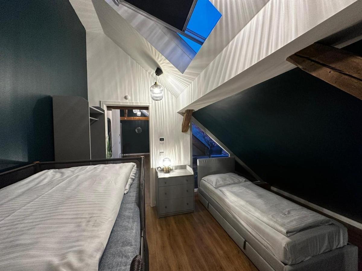 Nr 14 - Hochwertiges 3 Zimmer Maisonette Appartment Mit Grosszugigen Wohnbereich Und Balkon Leipzig Bagian luar foto