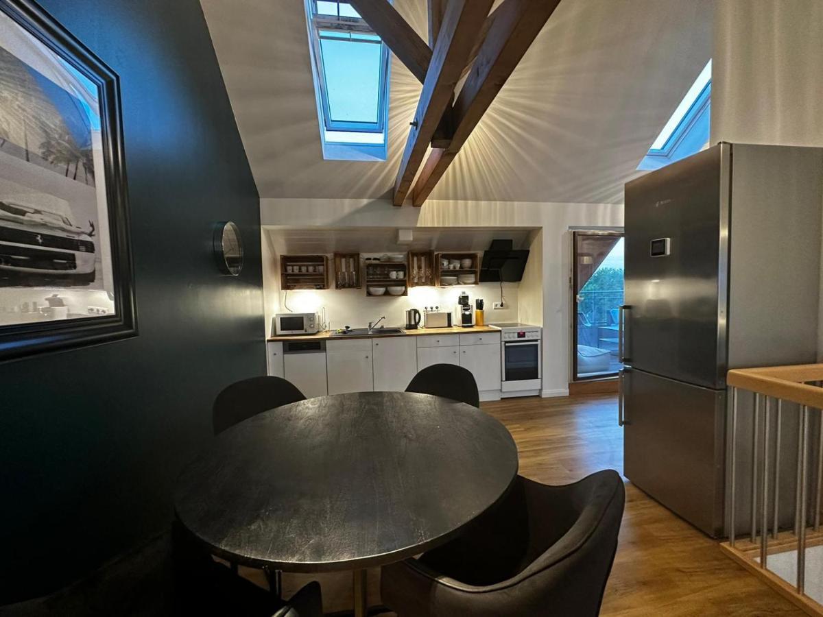 Nr 14 - Hochwertiges 3 Zimmer Maisonette Appartment Mit Grosszugigen Wohnbereich Und Balkon Leipzig Bagian luar foto