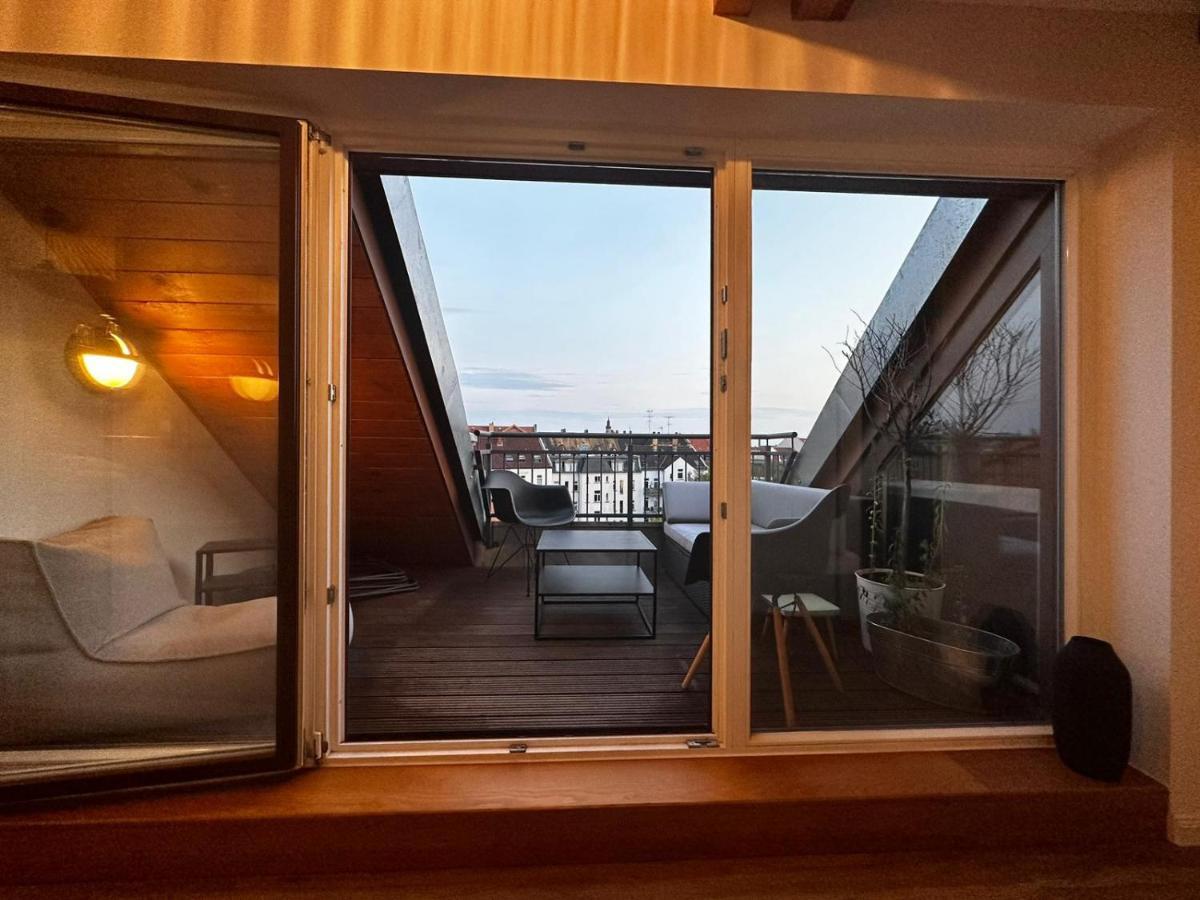 Nr 14 - Hochwertiges 3 Zimmer Maisonette Appartment Mit Grosszugigen Wohnbereich Und Balkon Leipzig Bagian luar foto