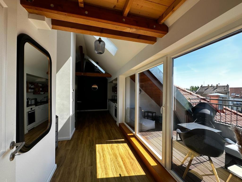 Nr 14 - Hochwertiges 3 Zimmer Maisonette Appartment Mit Grosszugigen Wohnbereich Und Balkon Leipzig Bagian luar foto