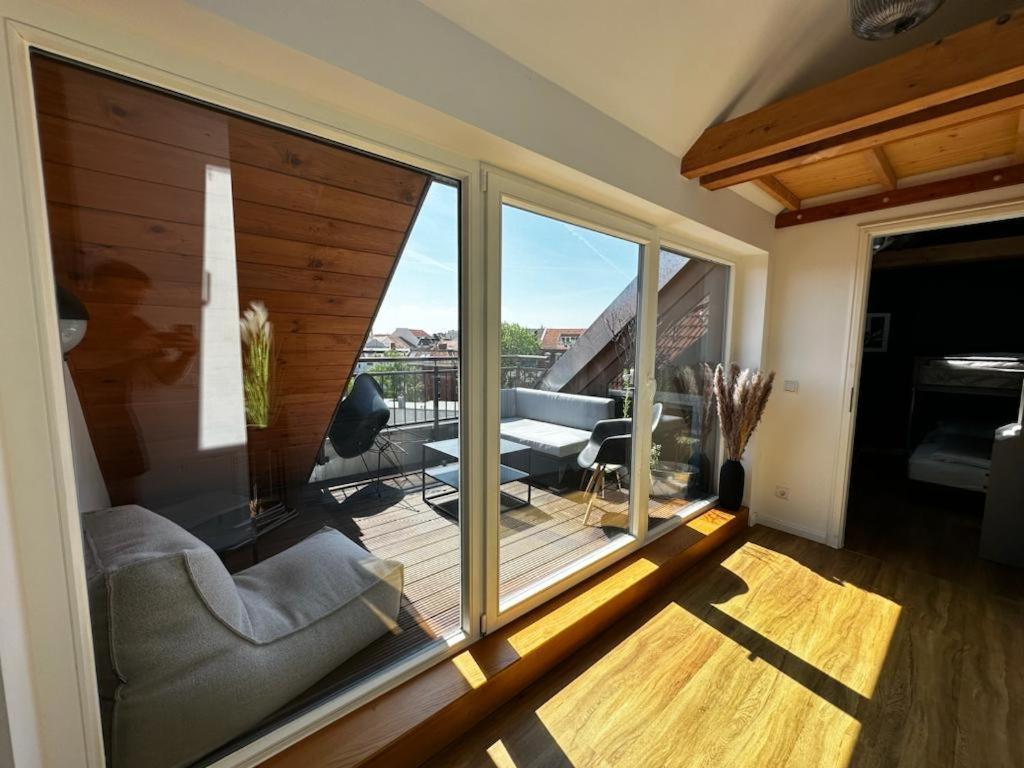 Nr 14 - Hochwertiges 3 Zimmer Maisonette Appartment Mit Grosszugigen Wohnbereich Und Balkon Leipzig Bagian luar foto