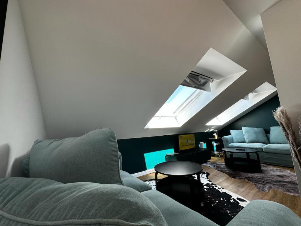 Nr 14 - Hochwertiges 3 Zimmer Maisonette Appartment Mit Grosszugigen Wohnbereich Und Balkon Leipzig Bagian luar foto